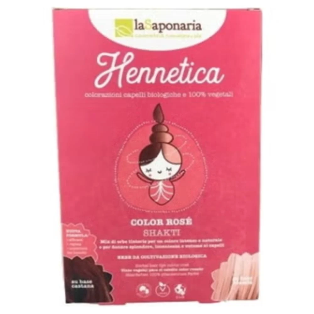 La saponaria Tinta Vegetale Color Rosé - Shakti 100 g