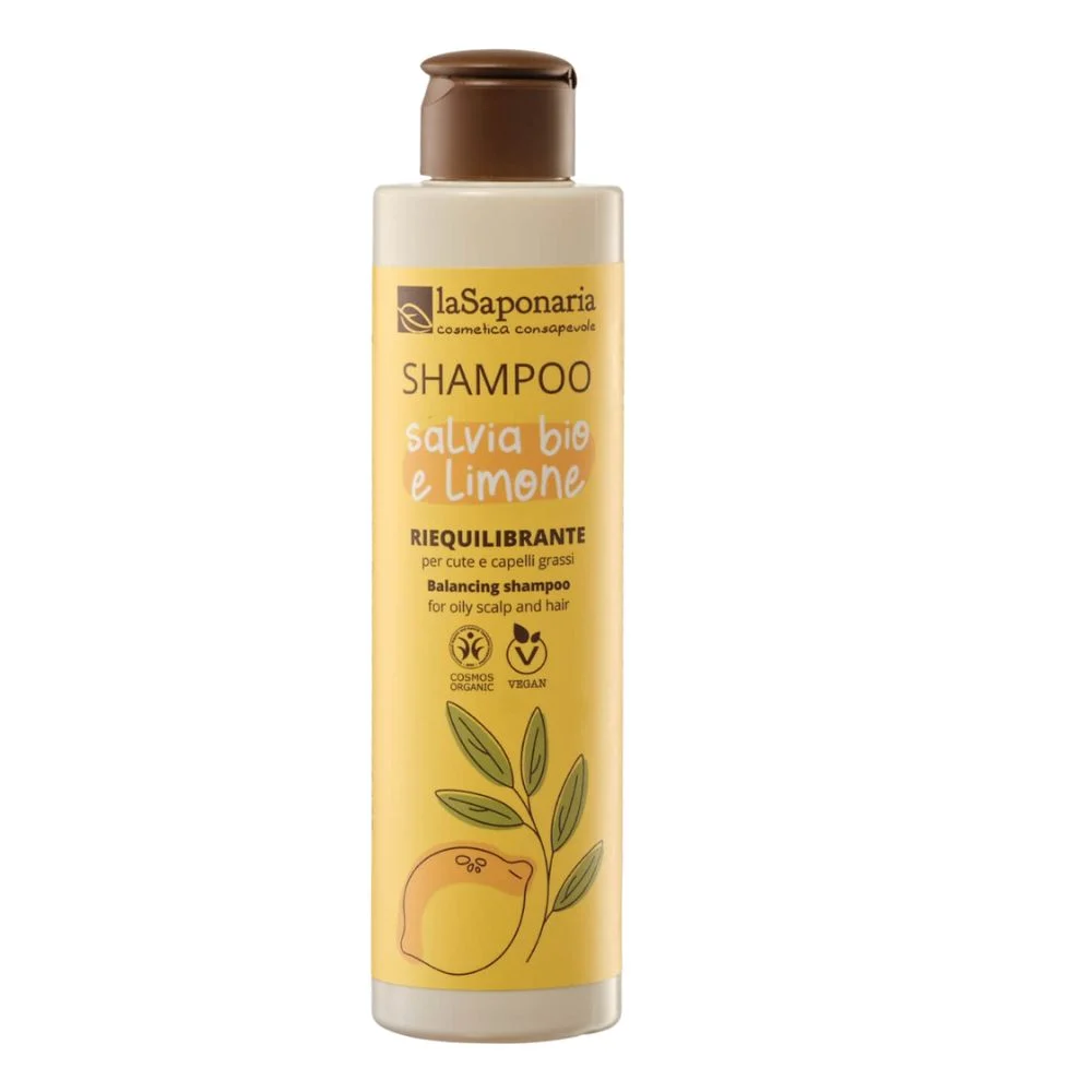La saponaria BIO Shampoo Salvia & Limone 1 Litro