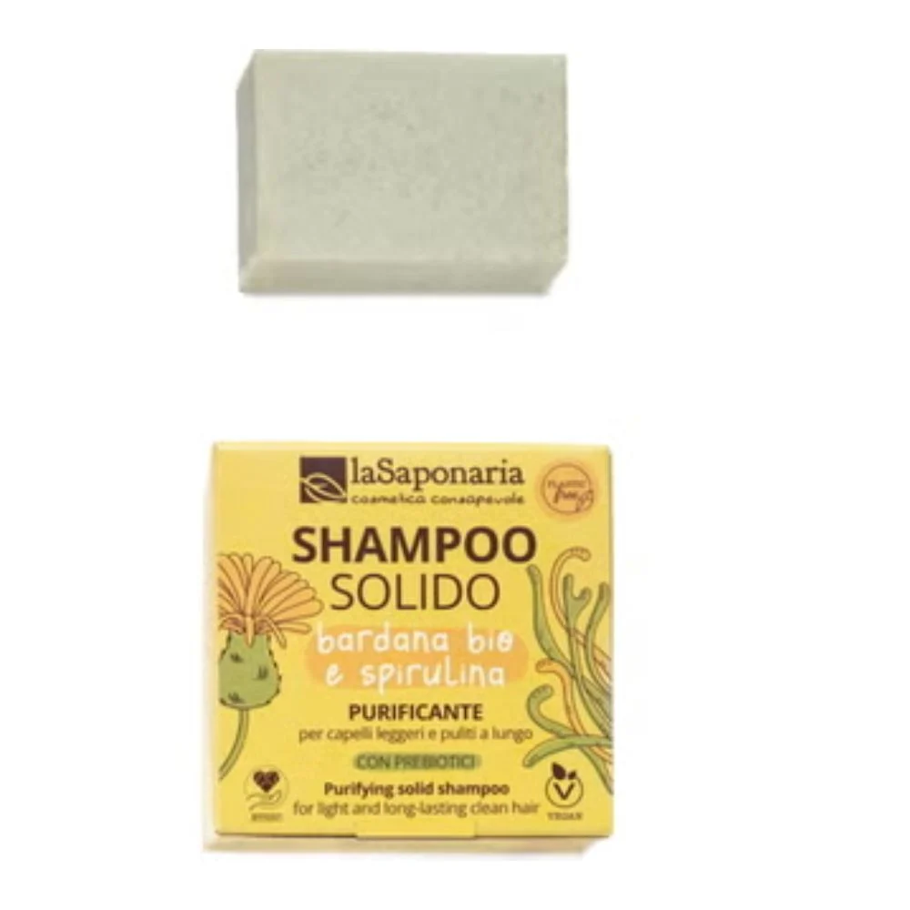 La saponaria Shampoo INTERNO Solido Purificante 50 g