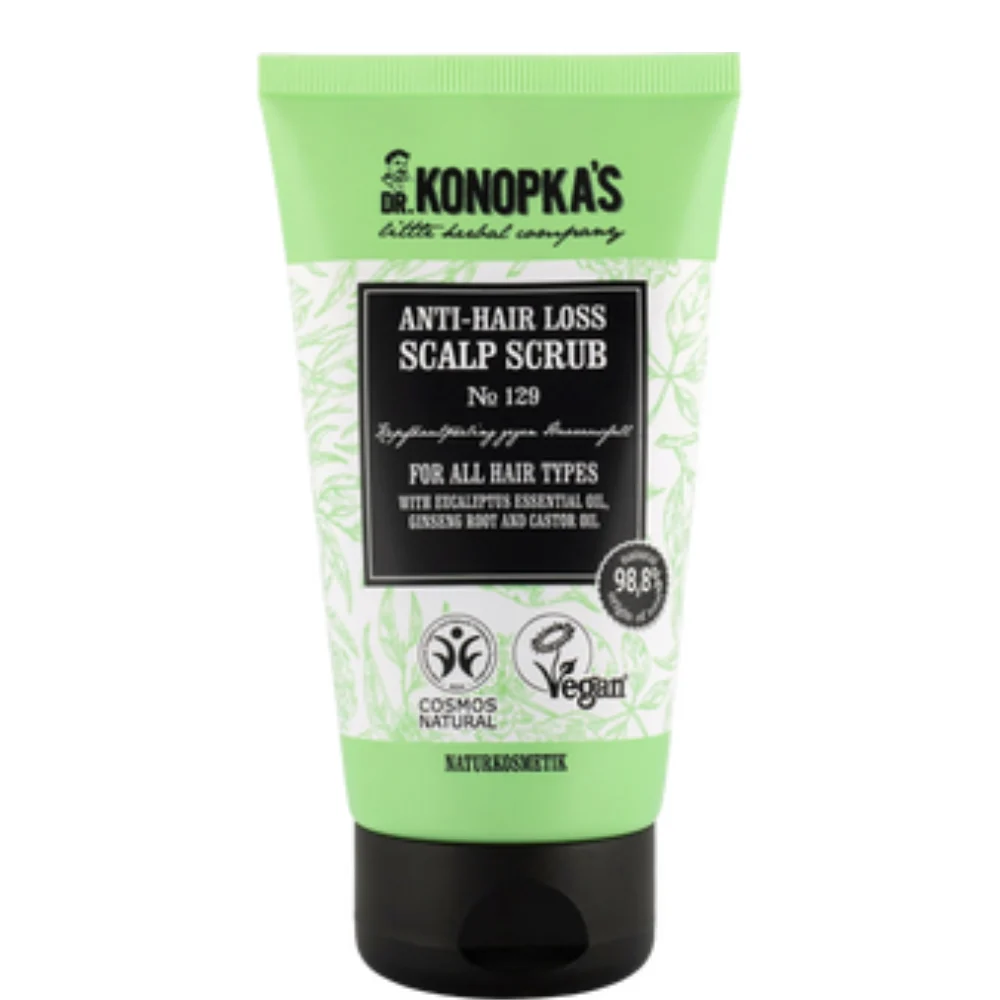Dr. konopka's Scrub anti-caduta cuoio capelluto Nº129, 150 ml