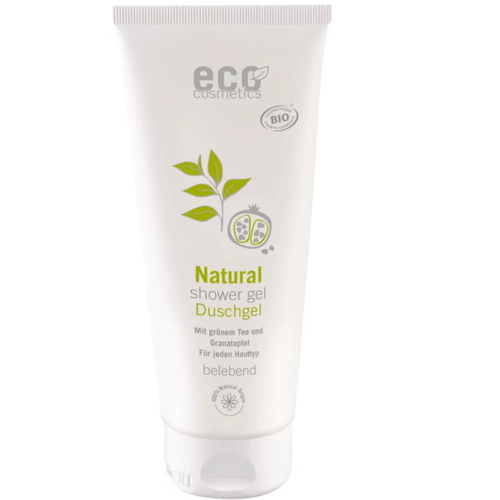 Eco cosmetics Gel Doccia The Verde & Melograno, 200 ml