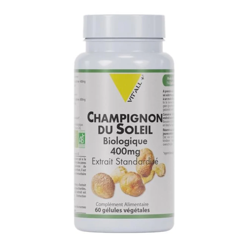 Vit'All+ Champignon Du Soleil 400mg 60 Capsule