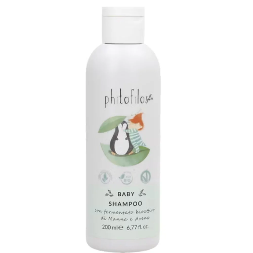 Phitofilos Baby Shampoo Con Manna E Avena, 200 Ml