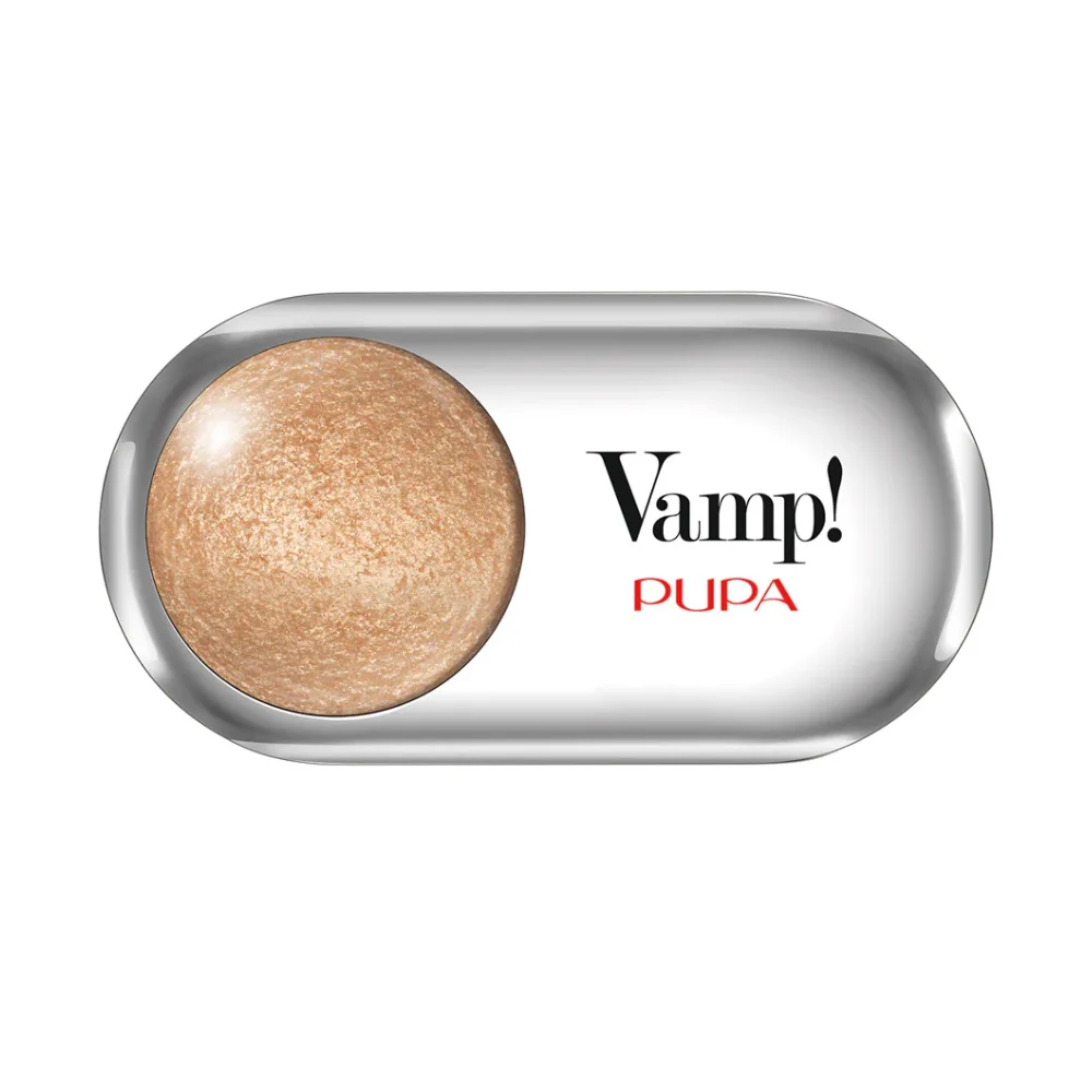 Pupa milano Ombretti altamente pigmentati Vamp! (Ombretto compatto) 1,5 g - Tonalità: 202 Precious Gold - Wet & Dry