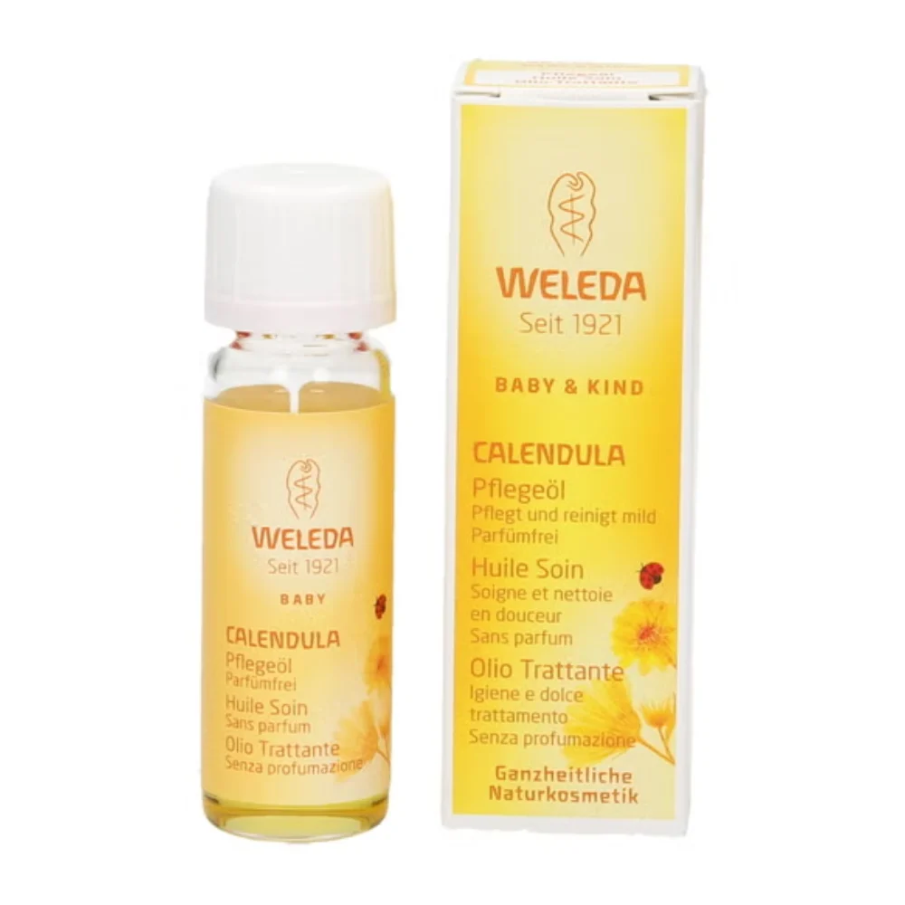 Weleda Calendula - Olio Senza Profumo, 10 Ml