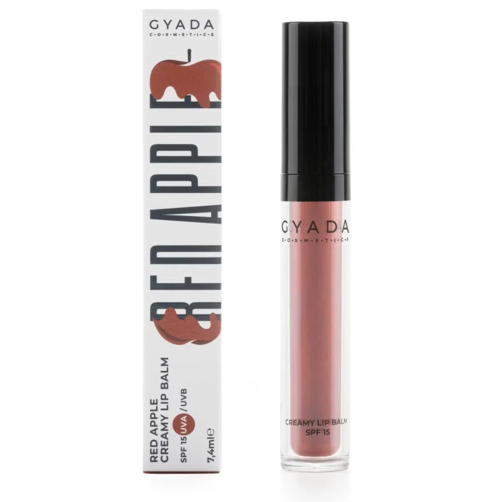 Gyada cosmetics Balsamo Labbra alla Mela Rossa SPF15 04 Idared (740 ml)