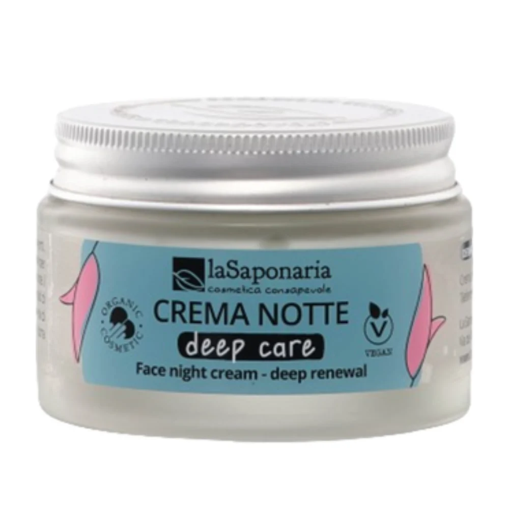 La saponaria Crema Viso Notte Deep Care, 50 ml