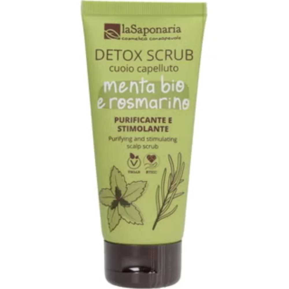 La saponaria Scrub Cuoio Capelluto Detox, 100 ml