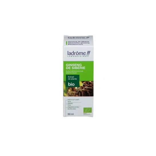 Estratto di piante fresche Ladrôme Estratto di Ginseng Biologico 50ml
