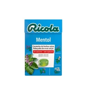Ricola mentol caramelos sin azúcar 50g