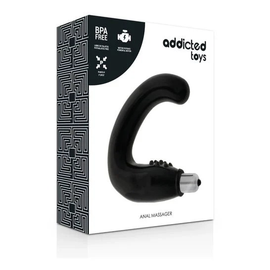 Addicted Toys massaggiatore anale nero 1pc