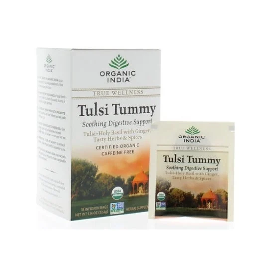 Organico India Tulsi Tummy 25 pezzi
