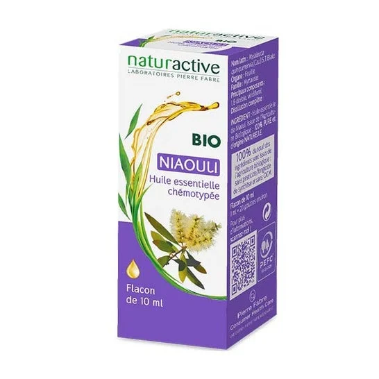 Olio Essenziale Biologico Natura Organico Niaouli 10ml