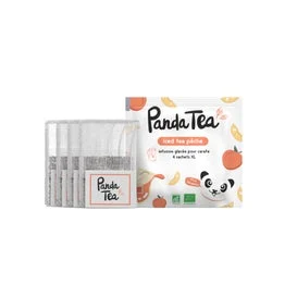 Panda Tea Iced Tea Melocotón Bio XL 4 Sobres