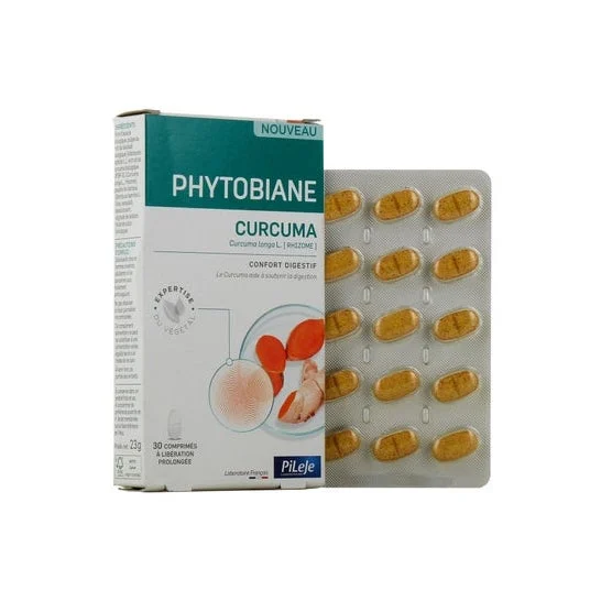Pileje Phytobiane Cúrcuma 30comp
