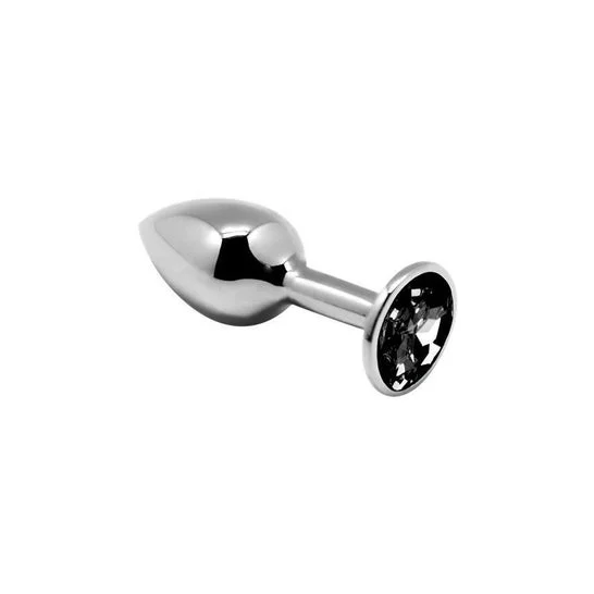 Alive Anal Pleasure Mini Plug Metal Negro Talla S 1ud
