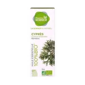 Pharmascience Olio essenziale Cyprès Bio 10ml