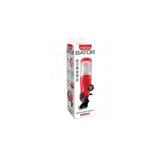 Pipedreams Extreme Toyz Pdx Mega Masturbatore Bocca Maschile Rosso 1ud