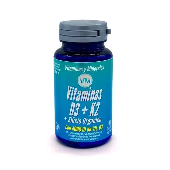 Ynsadiet Vitamina D3+K2+Silicio 90Cap
