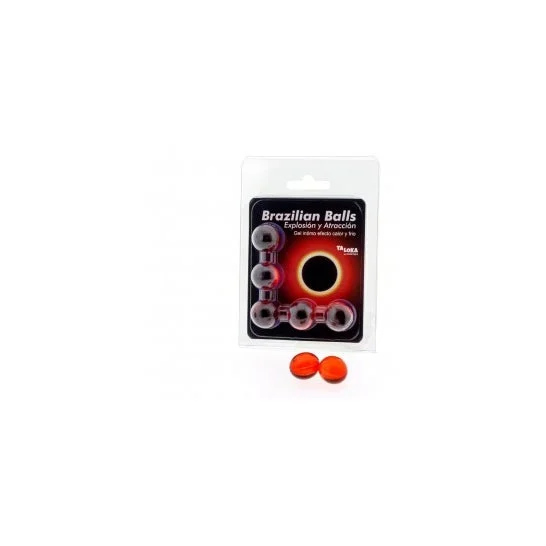 Diverty Sex Taloka Brazilian Balls Hot & Cold Effect Exciting Gel 5uds