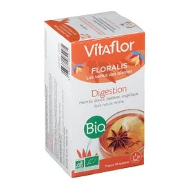 Vitaflor Tisana Biologica Biologica Digestione 18 bustine di tè alle erbe