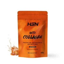 HSN Keto Colágeno Hidrolizado Bovino en Polvo Caramelo Salado 150g