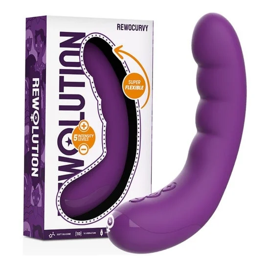 Rewolution Rewocurvy Rechargeable Flexible Vibrator 1ud
