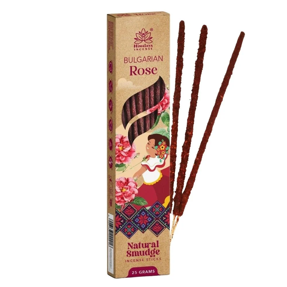 Rosa - Bastoncini d'incenso - Himalaya Incense - 25g