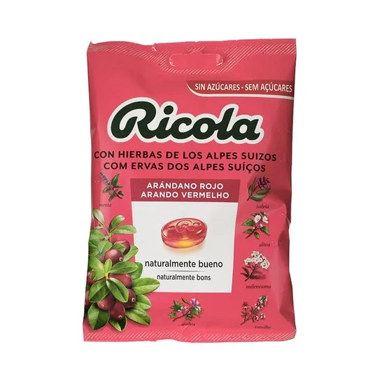 Ricola Caramelle ai Mirtilli Rossi Sacchetto 70g