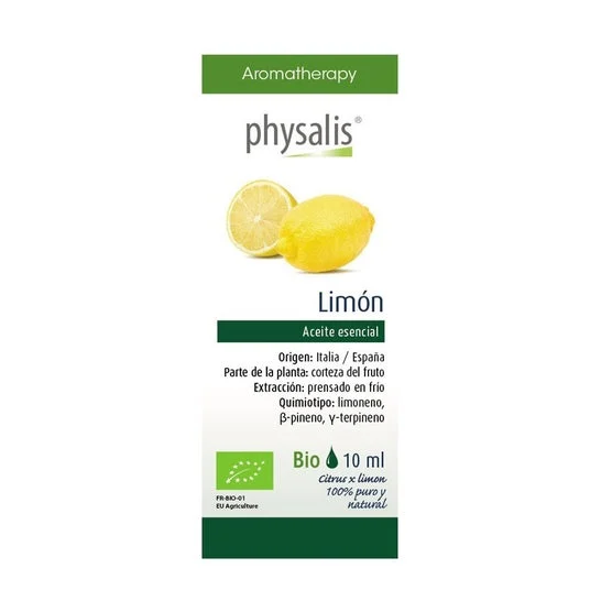 Physalis Olio essenziale di limone Bio 10ml