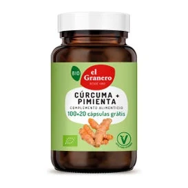 Fienile della Curcuma + Pepe più Bio 120cap