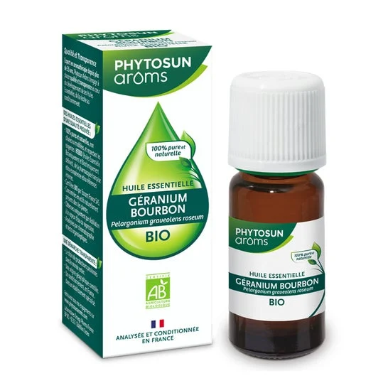 Phytosun Aroms Granium Bourbon Biologico Bottiglia da 10 Ml