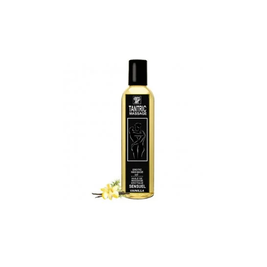 Eros-Art Olio naturale di massaggio tantrico e afrodisiaco alla vaniglia 30ml
