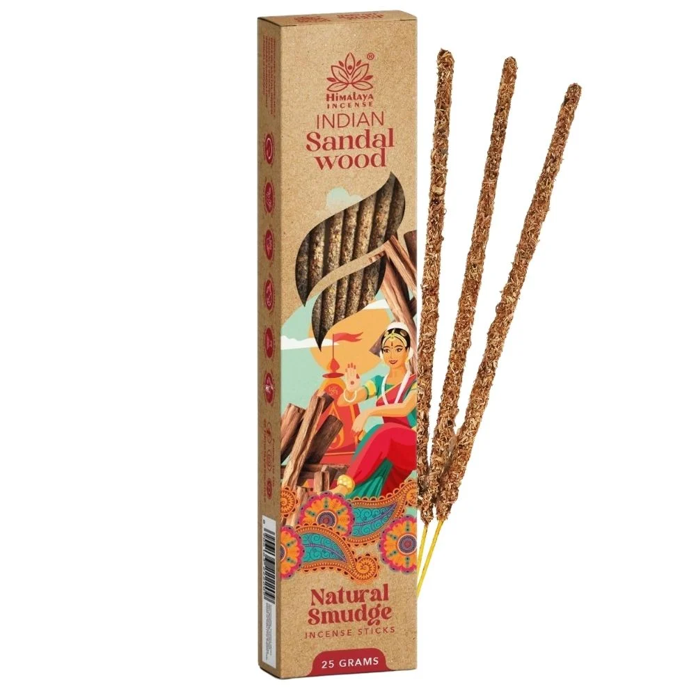 Legno di Sandalo - Bastoncini d'incenso - Himalaya Incense - 25g