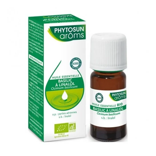 Phytosun Arôms olio essenziale di basilico linalolo organico 5ml