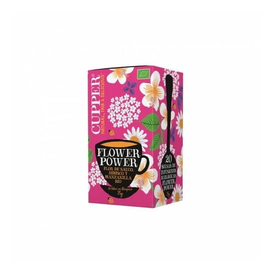 Cupper Flower Power Infusion Bio 20 pezzi