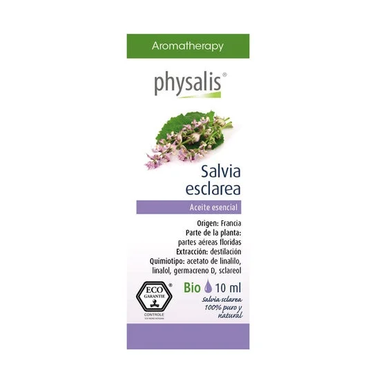 Olio essenziale di salvia sclarea di Physalis 10ml