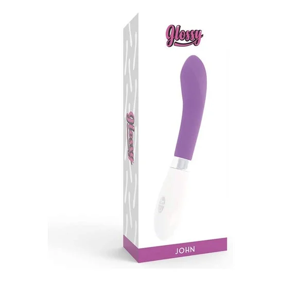 Glossy John Vibrator Lilac
