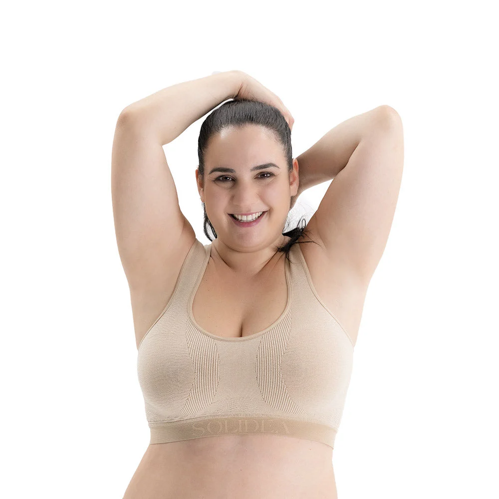 Solidea Silver Wave Skin Reggiseno micromassaggiante Natur 5XL