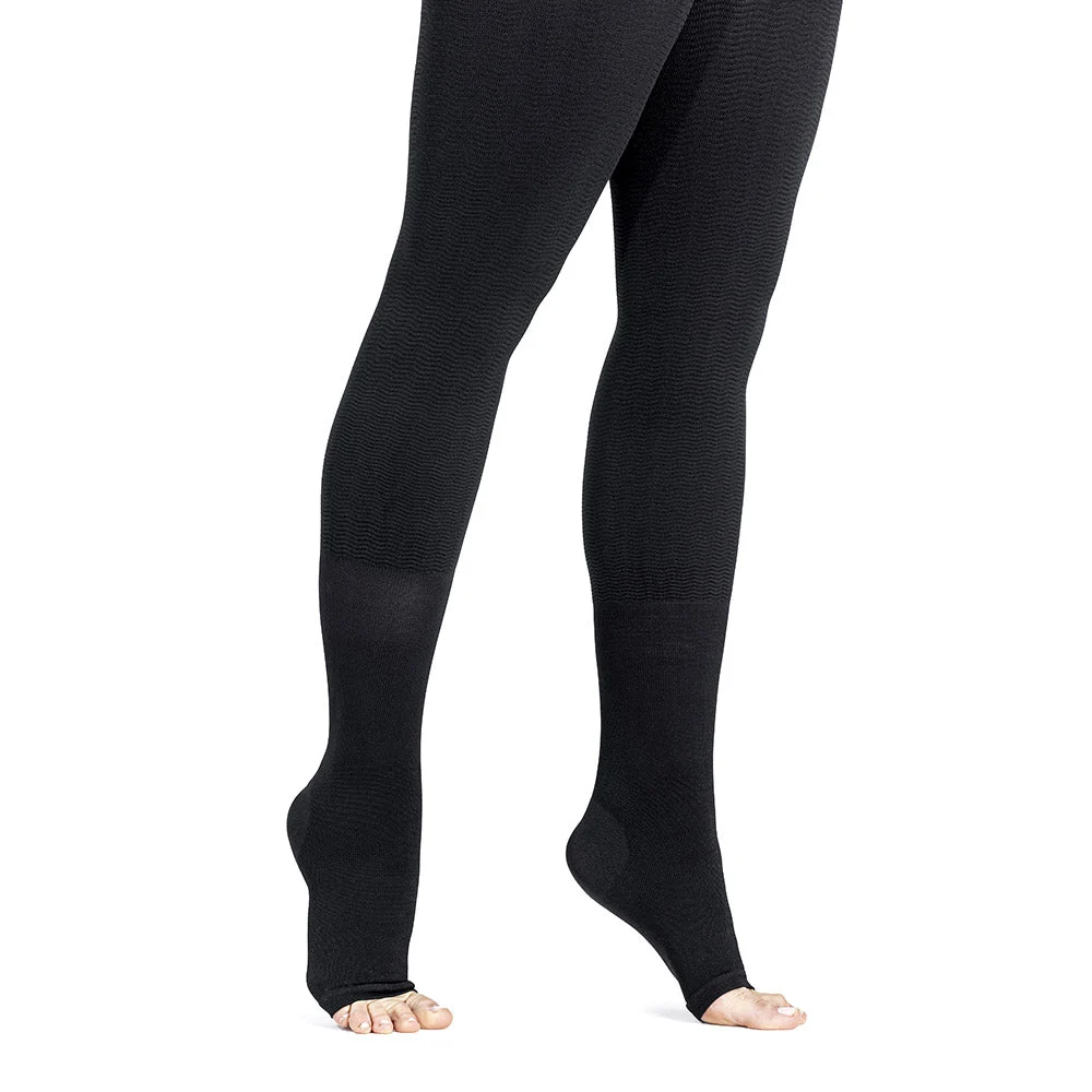 Solidea Be You Tonic Curvy Pro Leggings Micromassaggianti 15 21 mmHg 4L XL Nero