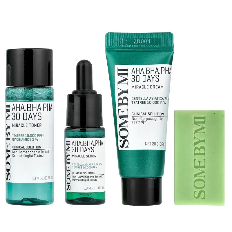 AHA BHA PHA 30 Days Miracle Starter Limited Set 4 Pz