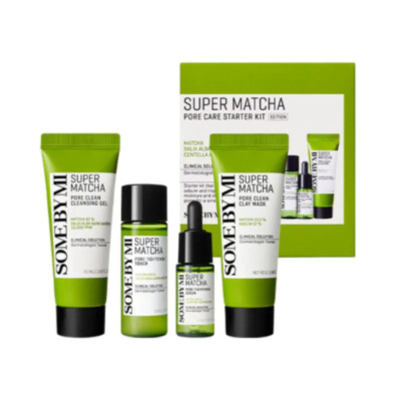 Kit di base per la cura dei pori Super Matcha