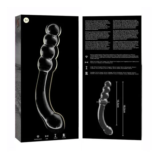 Ibiza Nebula Modelo 14 Dildo Cristal 18,5x3cm 1ud