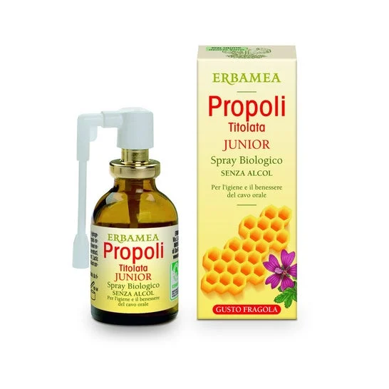 Erbamea Propoli Titolata Spray Junior Bio 20ml