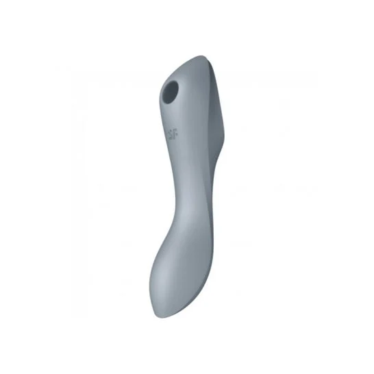 Satisfyer Curvy Trinity 3 Vibratore Air Grigio Blu 1 Unità