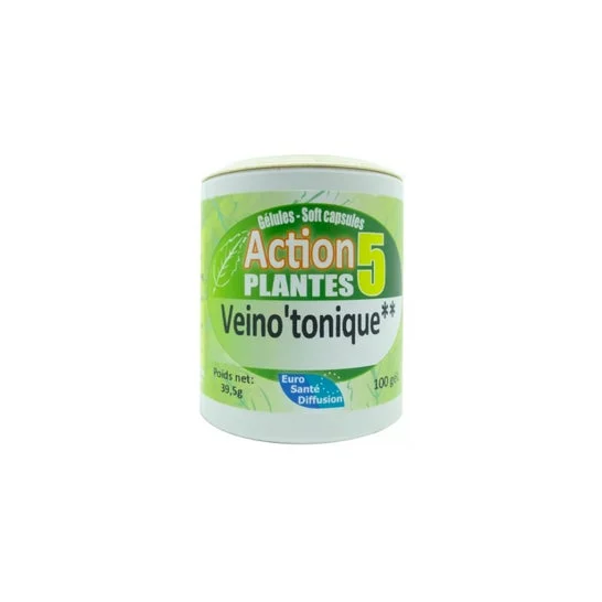 Phytofrance Veino'Tonique Action 5 Plantes 100caps