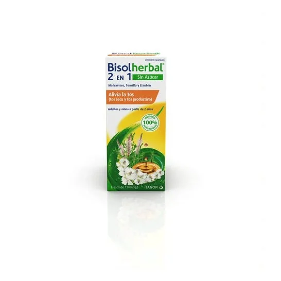 Bisoherbal 2 In 1 Sciroppo non zuccherato 120ml