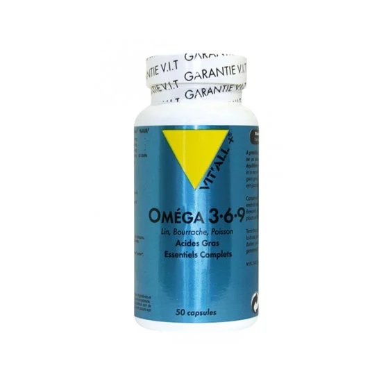 Vit'All+ Omega 3-6-9 Caps 50caps