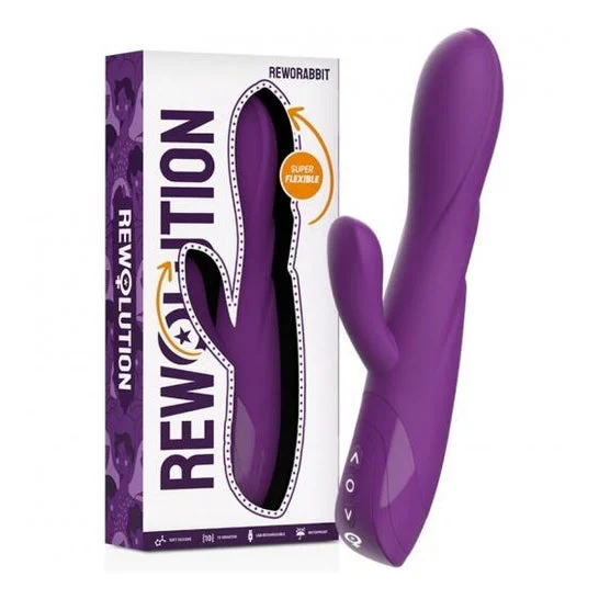 Rewolution Reworabbit Flexible Vibrator With Rabbit 1ud