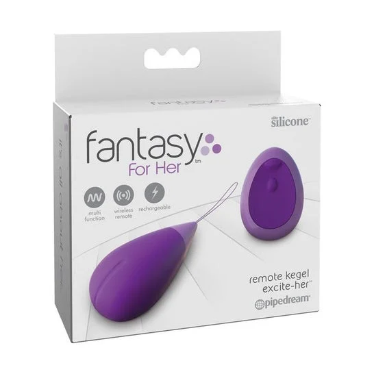 Fantasy For Her Egg-Massager Remote Control Excite-Her 1 pc